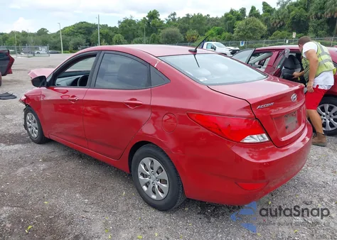 2016 Hyundai Accent Se из США, поврежденный, VIN KMHCT4AE2GU114957